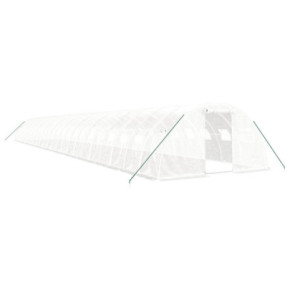 Seră Albă din Oțel Galvanizat - 24x4m - Livrare Gratuită 2