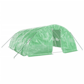 Seră Verde 30m² cu Cadru Oțel | Livrare Gratuită 2