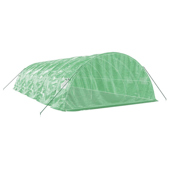Seră din Oțel Verde 50m² - Cultivă Legume și Plante Seră din Oțel Verde 50m² - Cultivă Legume și Plante