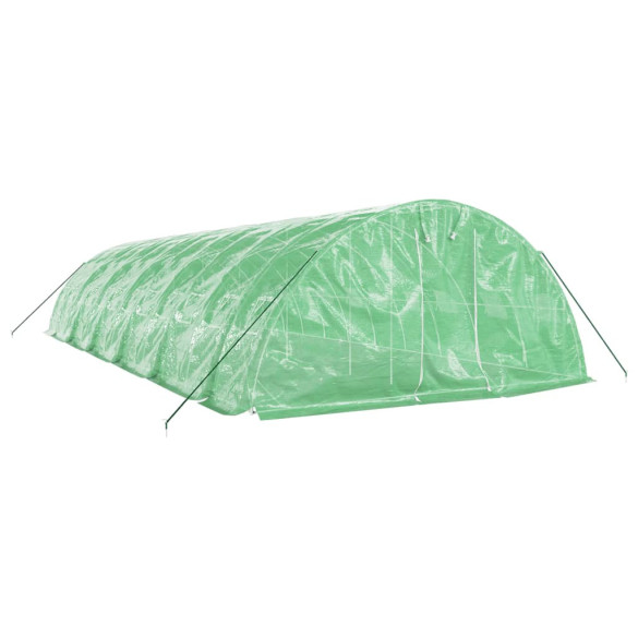 Seră Verde 60m² - Cadru Oțel | Livrare Gratuită Seră Verde 60m² - Cadru Oțel | Livrare Gratuită