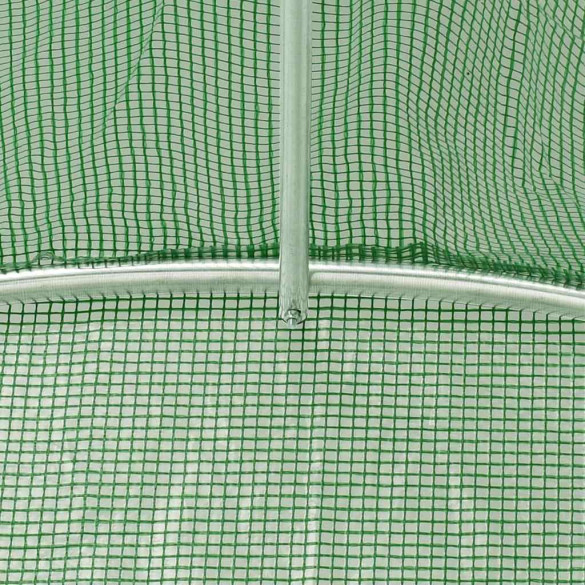 Seră Verde Oțel 24 m² - Livrare Gratuită Seră Verde Oțel 24 m² - Livrare Gratuită
