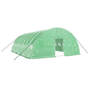 Seră Verde Oțel 48m² - Livrare Gratuită | 8x6x2,85m 2