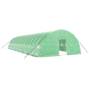 Seră Verde 16x6m - Cadru Oțel | Livrare Gratuită 2