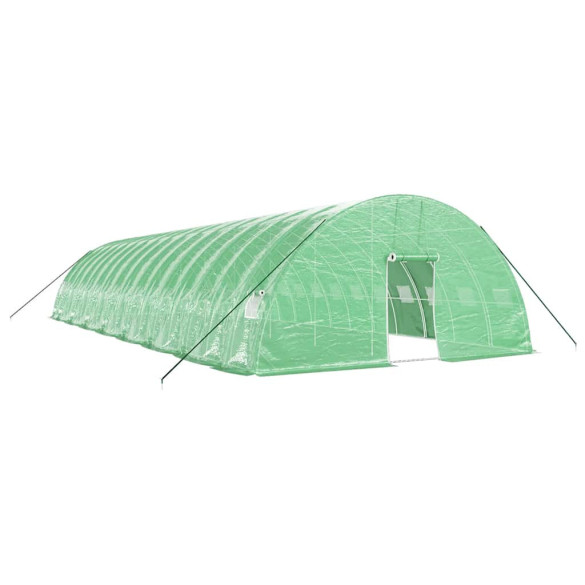 Seră Verde 16x6m - Cadru Oțel | Livrare Gratuită Seră Verde 16x6m - Cadru Oțel | Livrare Gratuită