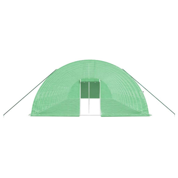 Seră Verde 16x6m - Cadru Oțel | Livrare Gratuită Seră Verde 16x6m - Cadru Oțel | Livrare Gratuită