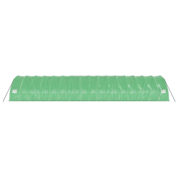 Seră Verde 16x6m - Cadru Oțel | Livrare Gratuită Seră Verde 16x6m - Cadru Oțel | Livrare Gratuită