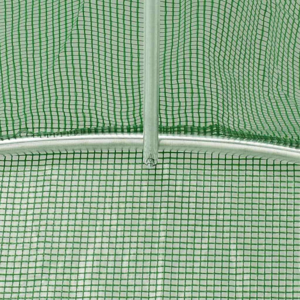 Seră Verde 120m² cu Cadru Oțel | Livrare Gratuită Seră Verde 120m² cu Cadru Oțel | Livrare Gratuită