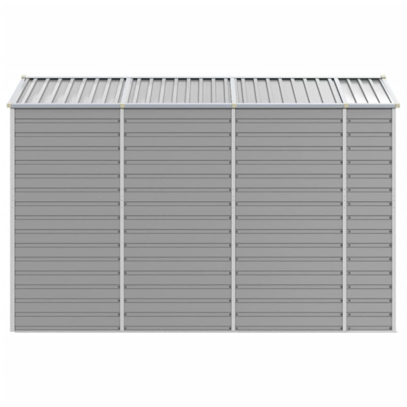 Șopron Grădină Metalic Gri - Depozitare Exterior Rezistentă