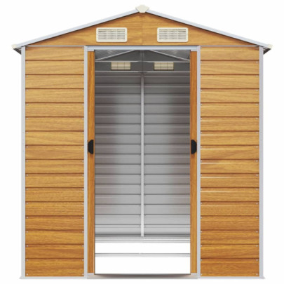 Șopron Metalic Grădină - Oțel Galvanizat - Livrare Gratuită