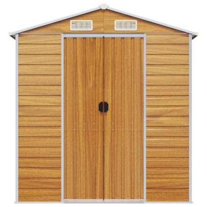 Șopron Grădină Metalic - Depozitare Exterior, Oțel Galvanizat