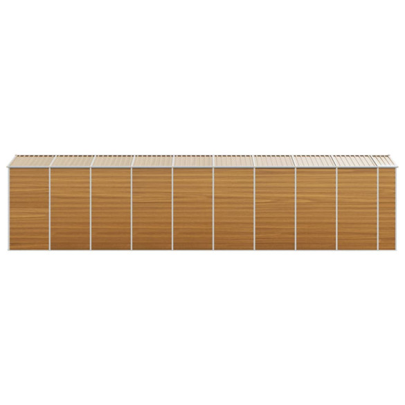 Șopron Grădină Metalic - Oțel Galvanizat - Livrare Gratuită