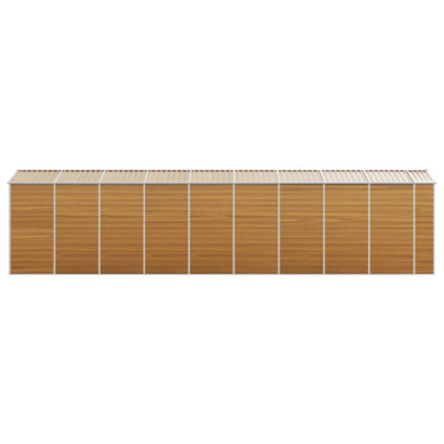 Șopron Grădină Metalic - Oțel Galvanizat - Livrare Gratuită