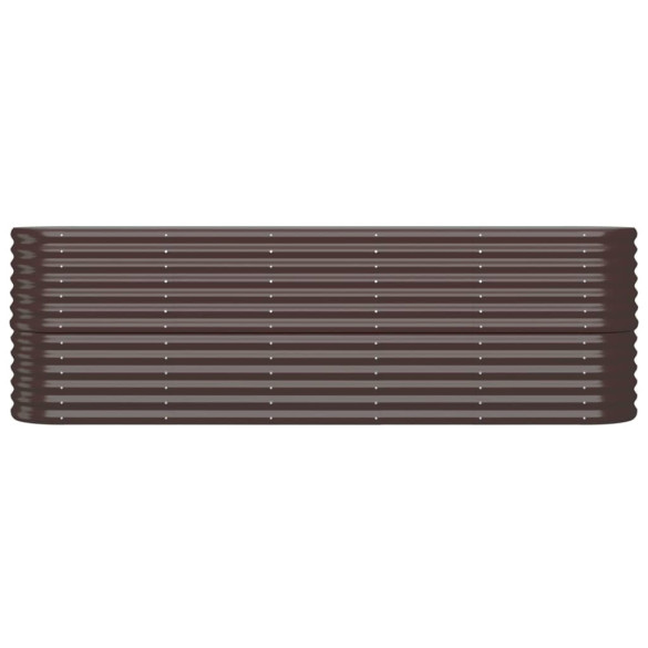 Strat Înălțat Grădină 224x40x68 cm - Oțel Rezistent