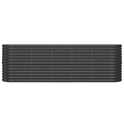 Strat Înălțat Grădină Metalic 224x40x68 cm - Livrare Gratuită