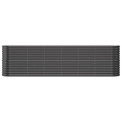 Strat Înălțat Grădină 260x40x68 cm - Oțel Antracit | Livrare Gratuită