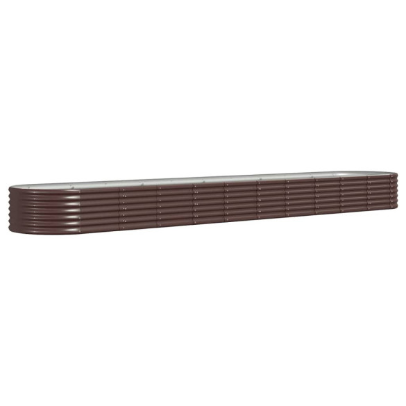 Strat Grădină Înălțat Metalic 440x80x36 cm - Livrare Gratuită