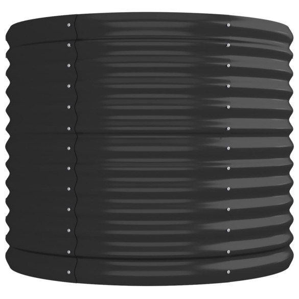 Strat Înălțat Grădină Metalic 224x80cm | Livrare Gratuită