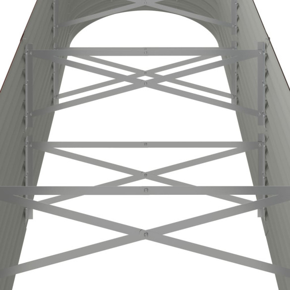 Strat Înălțat Grădină 296x80x68 cm - Oțel Rezistent