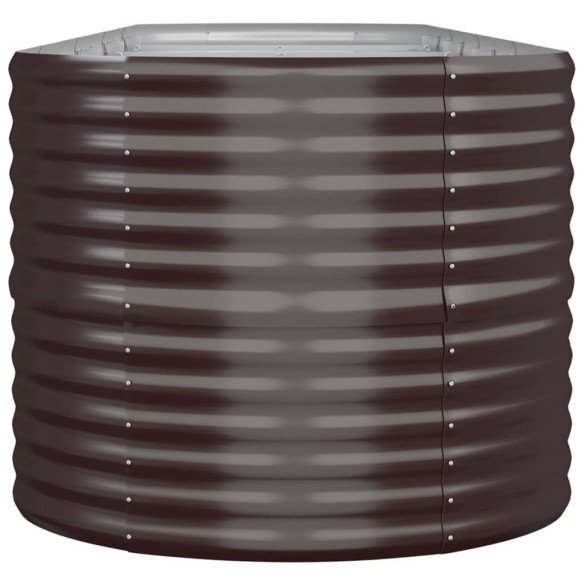 Strat Înălțat Grădină Metalic 440x80x68 cm - Livrare Gratuită