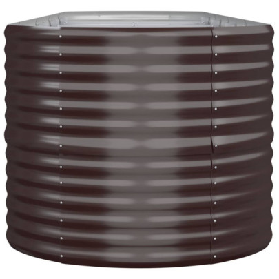 Strat Înălțat Grădină Metalic 440x80x68 cm - Livrare Gratuită