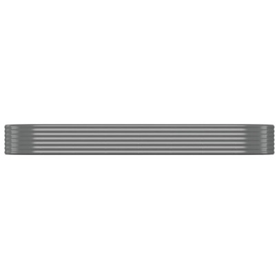 Strat Înălțat Grădină din Oțel | 322x100x36 cm | Livrare Gratuită