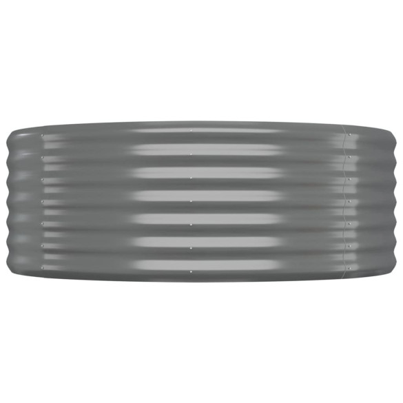 Strat Înălțat Grădină din Oțel | 322x100x36 cm | Livrare Gratuită