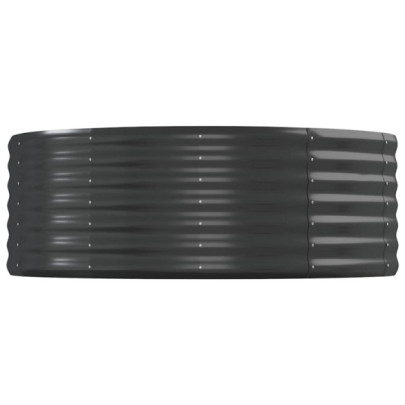 Strat Înălțat Grădină Oțel 544x100x36 cm - Comandă Cu Livrare Gratuită