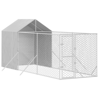 Padoc Exterior Acoperit pentru Animale 2x6x2,5m
