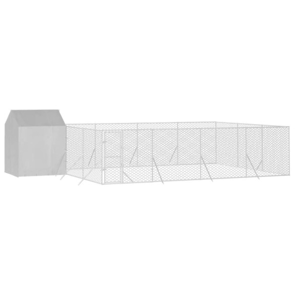 Padoc Exterior 10x6m Acoperit - Oțel Galvanizat | Livrare Gratuită