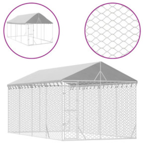 Padoc Exterior 3x6m cu Acoperiș | Oțel Galvanizat Rezistent 2