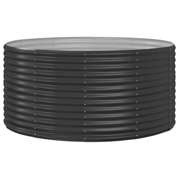 Jardinieră Antracit Oțel 140x140x68 cm - Livrare Gratuită