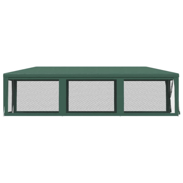 Cort de petrecere 8 pereți, 3x9m - Verde HDPE Rezistent
