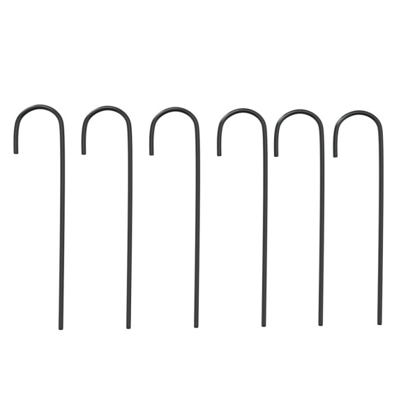 Arcadă Grădină Oțel Negru - Decor Plante Cățărătoare