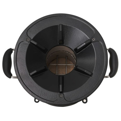 Aragaz Camping cu Lemn - Argintiu, Oțel Inoxidabil