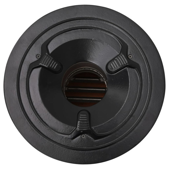 Aragaz Camping cu Lemn - Argintiu, 51.5x35x30.5 cm - Oțel Aragaz Camping cu Lemn - Argintiu, 51.5x35x30.5 cm - Oțel
