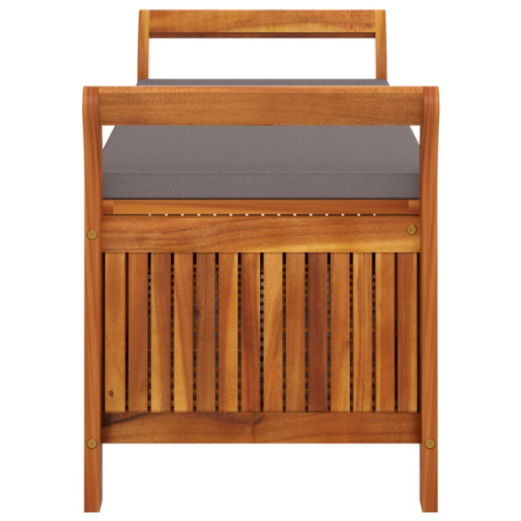 Bancă grădină cu depozitare - Lemn acacia - Livrare gratuită