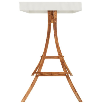 Pat Balansoar cu Baldachin - Lemn Masiv Molid | Comandă Acum