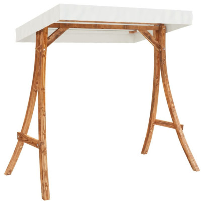 Bancă Balansoar cu Baldachin - Lemn Masiv Molid | Comandă Acum