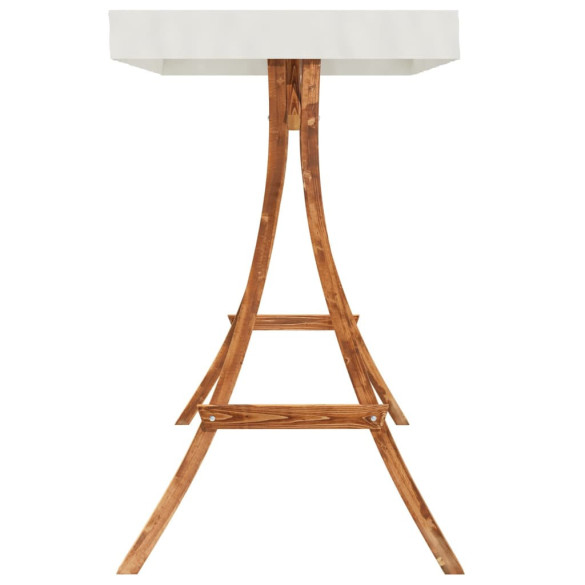 Bancă Balansoar cu Baldachin - Lemn Masiv Molid | Comandă Acum