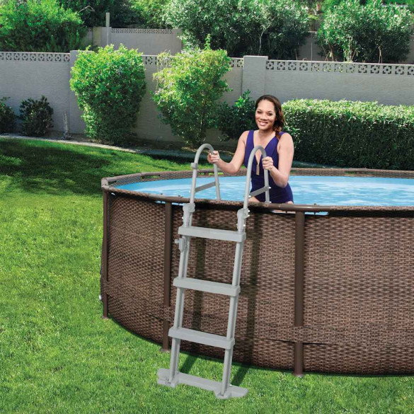 Scară Piscină Bestway 4 Trepte Antiderapante 122 cm
