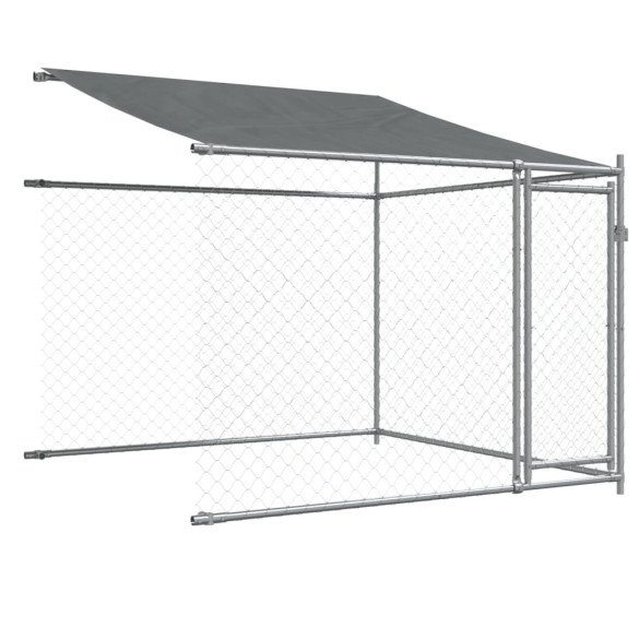 Cușcă Câini Mare 6x2x2 m - Oțel Galvanizat, Livrare Gratuită