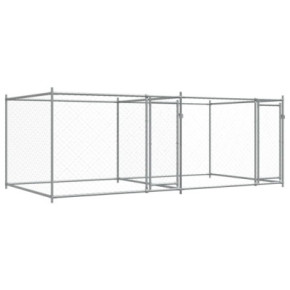 Cușcă Câini Exterior - Oțel Galvanizat, 4x2x1.5m | Livrare Gratuită 2