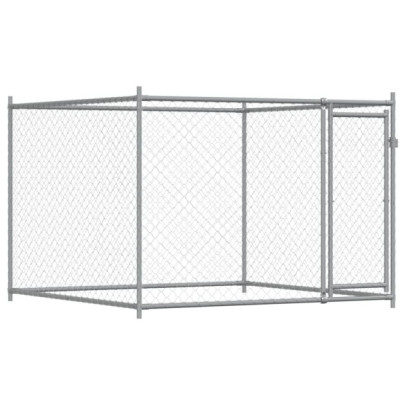 Cușcă Câini Exterior - Oțel Galvanizat, 4x2x1.5m | Livrare Gratuită