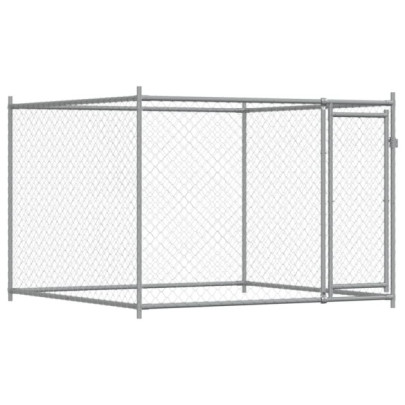 Cușcă Câini Oțel Galvanizat 6x2x1,5 m - Livrare Gratuită