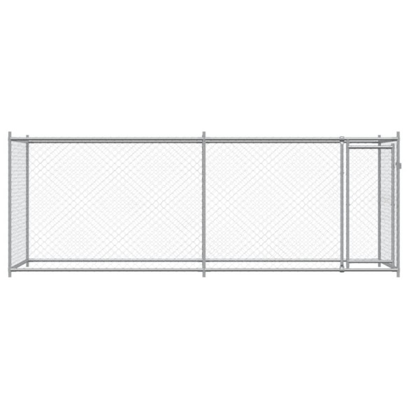 Cușcă Câini Exterior - 4x2x1.5m - Oțel Galvanizat | Livrare Gratuită