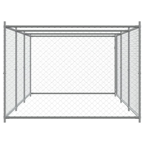 Cușcă Câini Exterior - Oțel Galvanizat, 6x2x1.5m | Livrare Gratuită