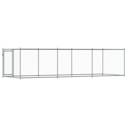 Cușcă Câini Exterior - Oțel Galvanizat, 6x2x1.5m | Livrare Gratuită