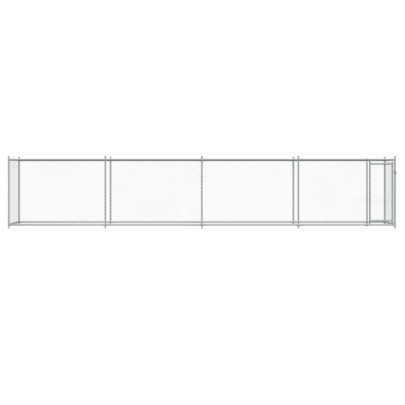 Cușcă Câini Exterior - Oțel Galvanizat, 8x2x1.5m | Livrare Gratuită