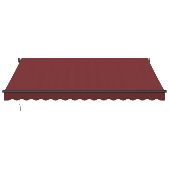 Copertină Automată Retractabilă Vișiniu 400x350 cm
