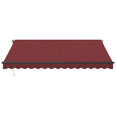 Copertină Automată Retractabilă Vișiniu 400x350 cm